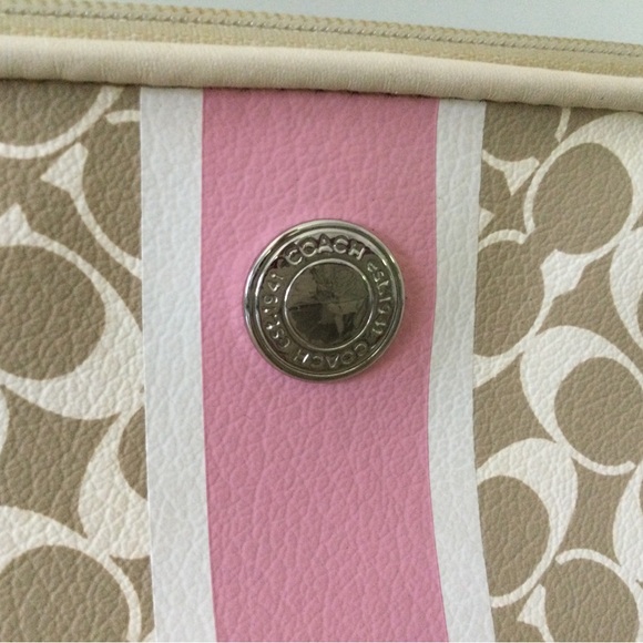 Coach Chelsey Heritage Cosmetic Pouch - Picture 6 of 8